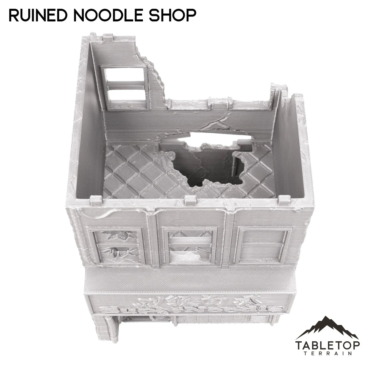 Tabletop Terrain Ruins Ruined Noodle Shop - Marvel Crisis Protocol Ruins