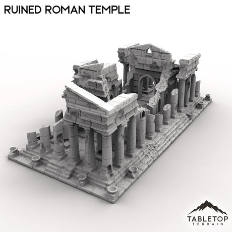 Tabletop Terrain Ruins Ruined Roman Temple