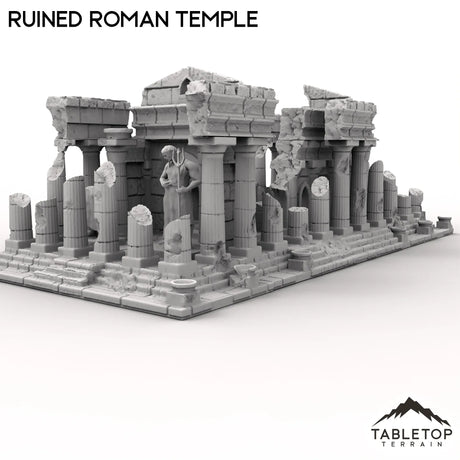 Tabletop Terrain Ruins Ruined Roman Temple