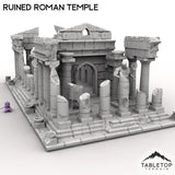 Tabletop Terrain Ruins Ruined Roman Temple