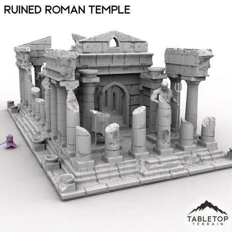 Tabletop Terrain Ruins Ruined Roman Temple