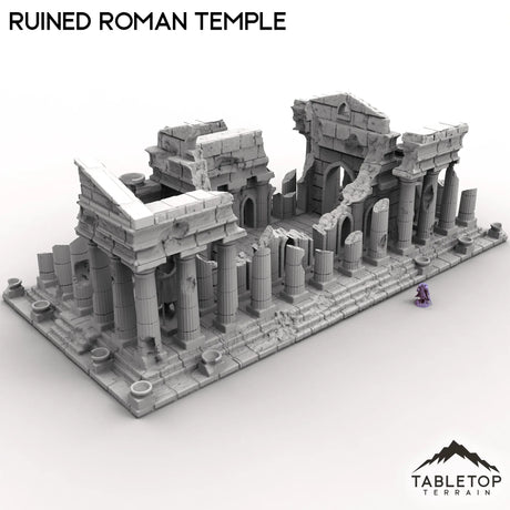Tabletop Terrain Ruins Ruined Roman Temple