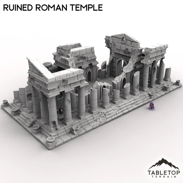 Tabletop Terrain Ruins Ruined Roman Temple