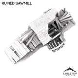 Tabletop Terrain Ruins Ruined Sawmill