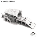 Tabletop Terrain Ruins Ruined Sawmill