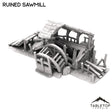 Tabletop Terrain Ruins Ruined Sawmill