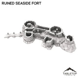 Tabletop Terrain Ruins Ruined Seaside Fort