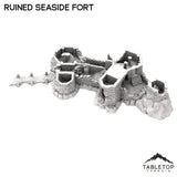 Tabletop Terrain Ruins Ruined Seaside Fort