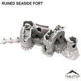 Tabletop Terrain Ruins Ruined Seaside Fort