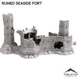 Tabletop Terrain Ruins Ruined Seaside Fort