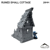 Tabletop Terrain Ruins Ruined Small Cottage - Fantasy Ruins