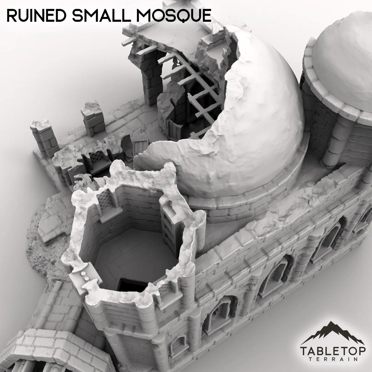 Tabletop Terrain Ruins Ruined Small Mosque