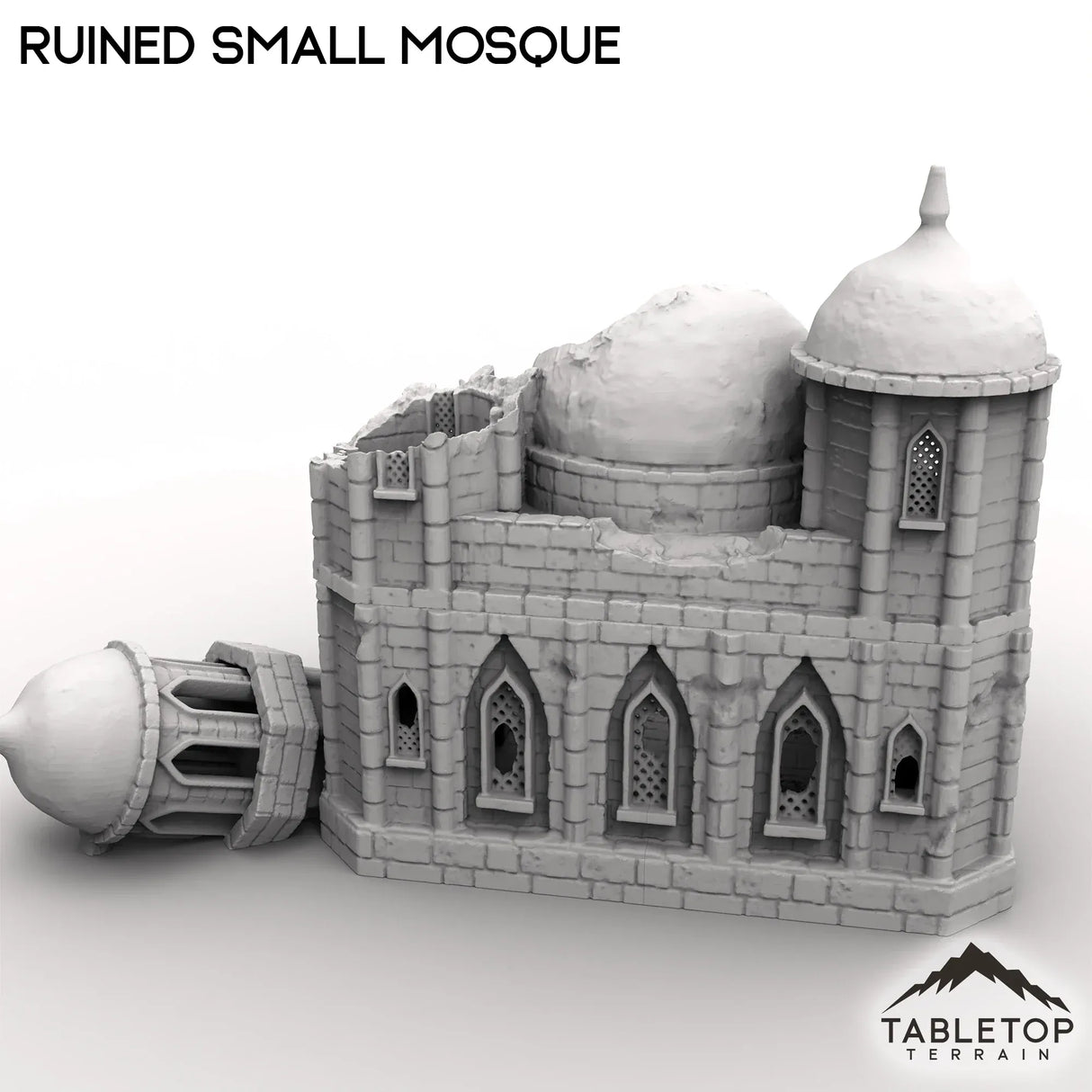 Tabletop Terrain Ruins Ruined Small Mosque