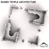 Tabletop Terrain Ruins Ruined Temple Architecture