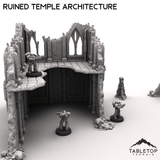 Tabletop Terrain Ruins Ruined Temple Architecture