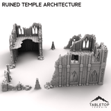 Tabletop Terrain Ruins Ruined Temple Architecture