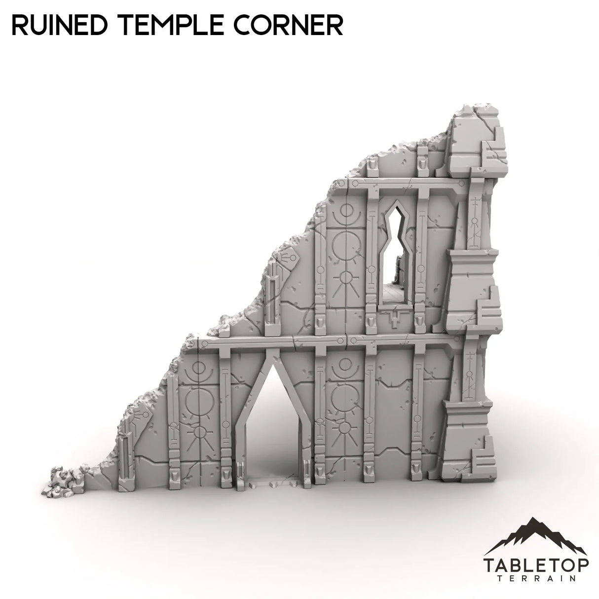Tabletop Terrain Ruins Ruined Temple Corner