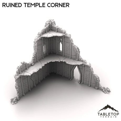 Tabletop Terrain Ruins Ruined Temple Corner