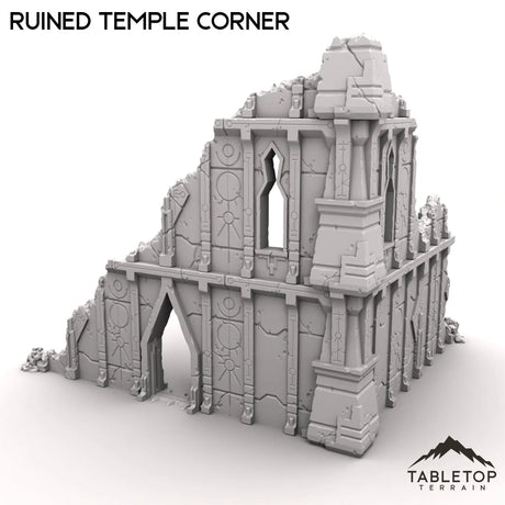 Tabletop Terrain Ruins Ruined Temple Corner