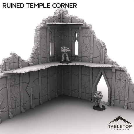 Tabletop Terrain Ruins Ruined Temple Corner