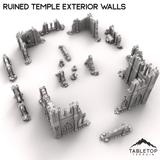 Tabletop Terrain Ruins Ruined Temple Exterior Walls