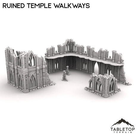 Tabletop Terrain Ruins Ruined Temple Walkways