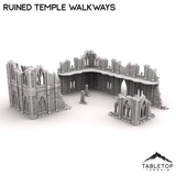 Tabletop Terrain Ruins Ruined Temple Walkways