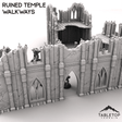 Tabletop Terrain Ruins Ruined Temple Walkways