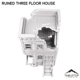 Tabletop Terrain Ruins Ruined Three Floor House