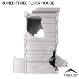 Tabletop Terrain Ruins Ruined Three Floor House