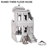 Tabletop Terrain Ruins Ruined Three Floor House