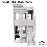 Tabletop Terrain Ruins Ruined Three Floor House