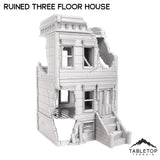 Tabletop Terrain Ruins Ruined Three Floor House