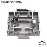 Tabletop Terrain Ruins Ruined Townhall