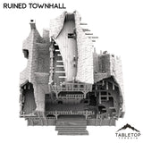 Tabletop Terrain Ruins Ruined Townhall