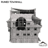 Tabletop Terrain Ruins Ruined Townhall