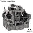 Tabletop Terrain Ruins Ruined Townhall