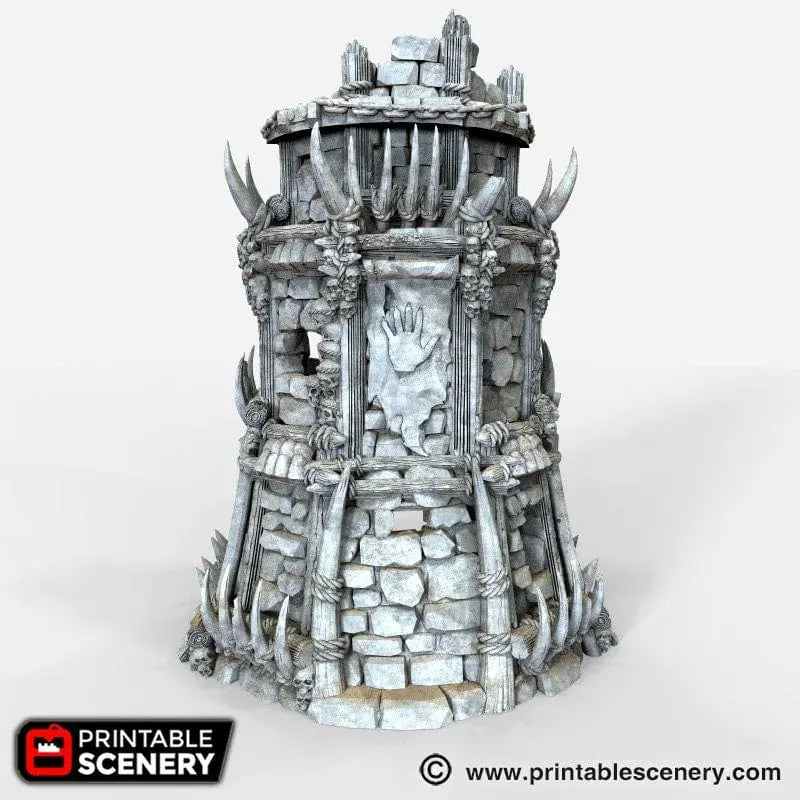 Tabletop Terrain Ruins Ruined Tribal Fort - Tribal Terrain