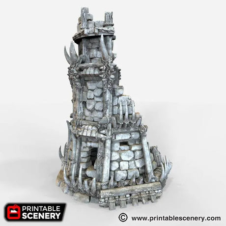 Tabletop Terrain Ruins Ruined Tribal Fort - Tribal Terrain