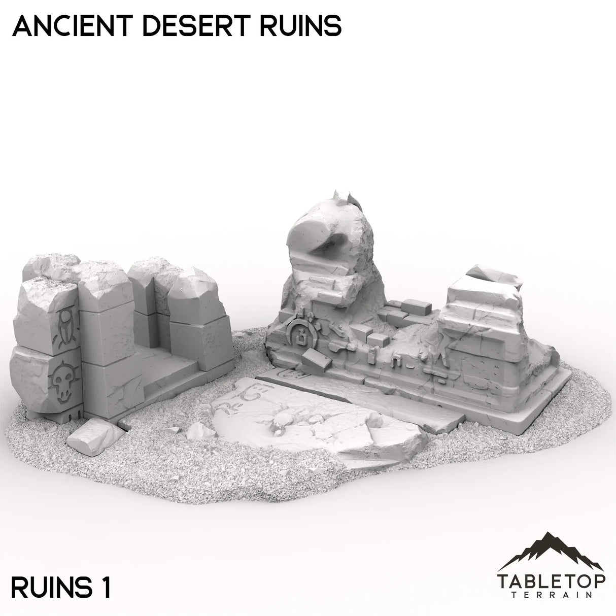 Tabletop Terrain Ruins Ruins 1 / 32mm Ancient Desert Ruins