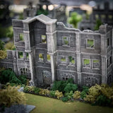 Tabletop Terrain Ruins Stalingrad Ruins B - WWII Building