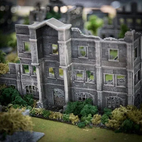 Tabletop Terrain Ruins Stalingrad Ruins B - WWII Building