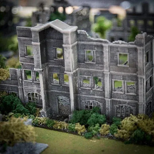 Tabletop Terrain Ruins Stalingrad Ruins B - WWII Building
