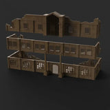 Tabletop Terrain Ruins Stalingrad Ruins B - WWII Building