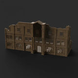 Tabletop Terrain Ruins Stalingrad Ruins B - WWII Building