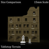 Tabletop Terrain Ruins Stalingrad Ruins D - WWII Building