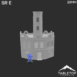 Tabletop Terrain Ruins Stalingrad Ruins E - WWII Building