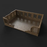 Tabletop Terrain Ruins Stalingrad Ruins - WWII Building