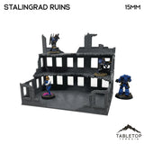 Tabletop Terrain Ruins Stalingrad Ruins - WWII Building