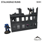 Tabletop Terrain Ruins Stalingrad Ruins - WWII Building